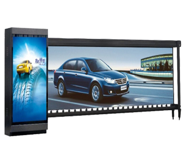 【?？低晱V告道閘】海康威視HIKVISION擋車器廣告道閘NP-TMG4AG-DR(3米右向6秒)